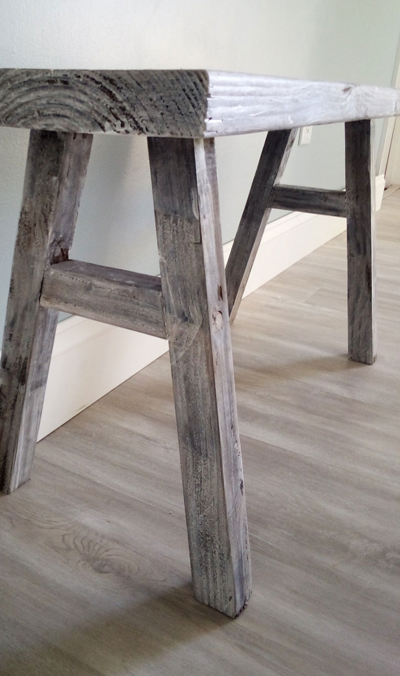 hand crafted rustic country benches