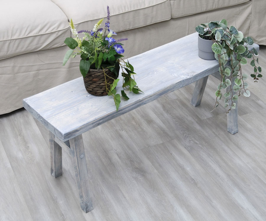 hand crafted rustic country benches